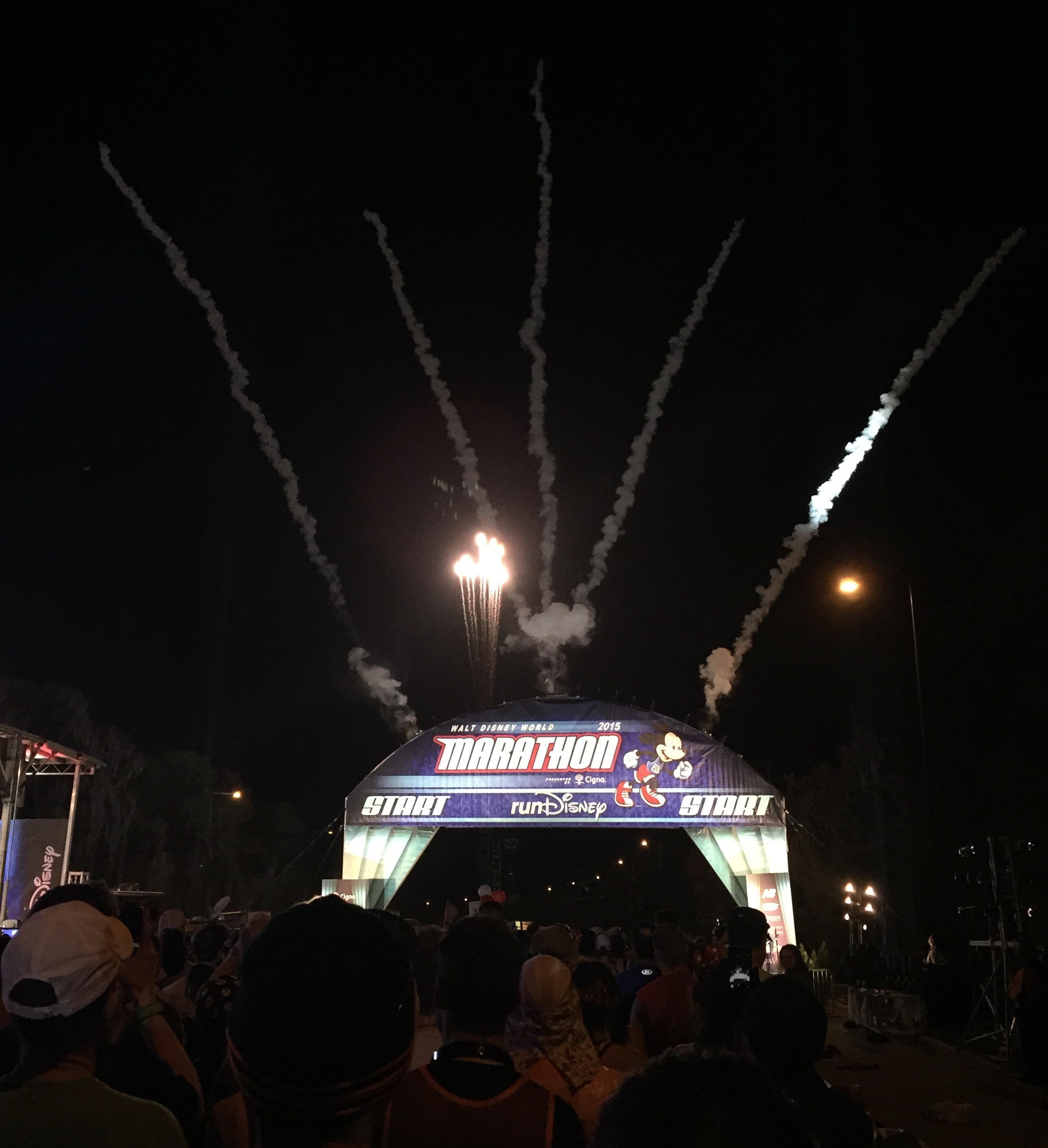 2015 Walt Disney World Marathon start